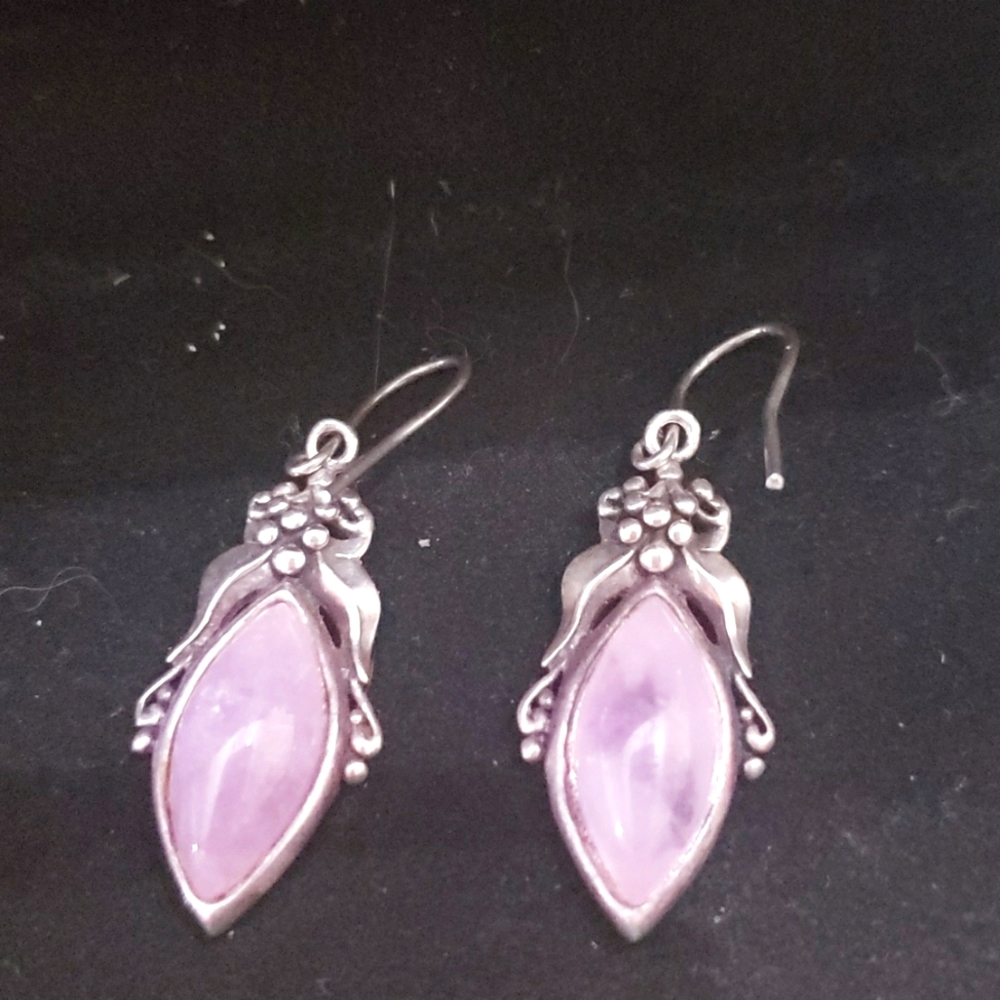 Sterling Silver 925 vintage gemstone earrings